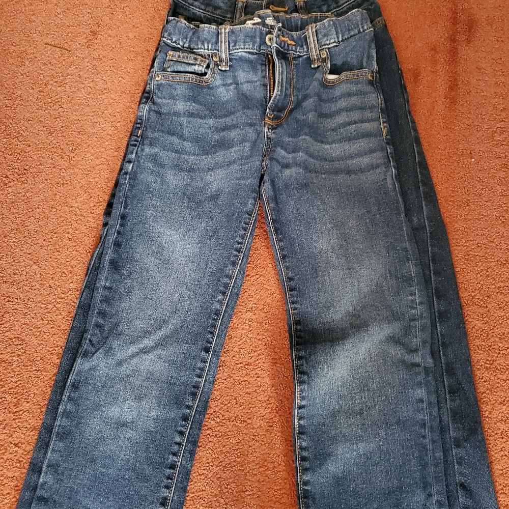Brand new, never worn, boys jeans, Landsend and Old Navy, size 10.